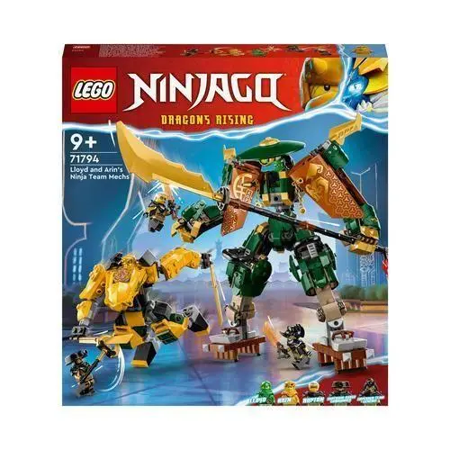 Robôs da Equipa Ninja de Lloyd e Arin (764 pcs) - Ninjago - Lego