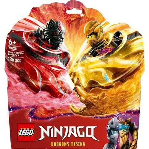 Pack de Batalha Spinjitzu do Dragão (186 pcs) - Ninjago - Lego