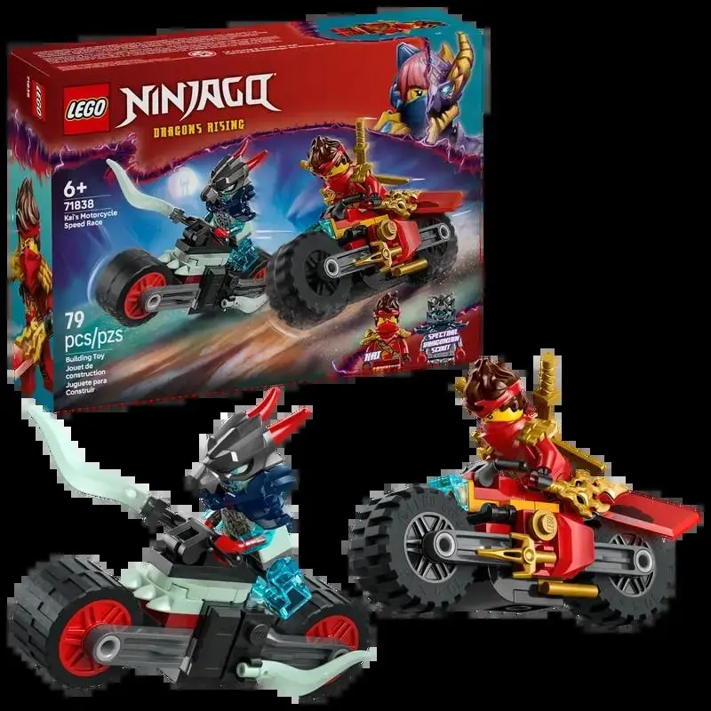 Lego - Ninjago - Corrida de Mota do Kai (79 pcs)