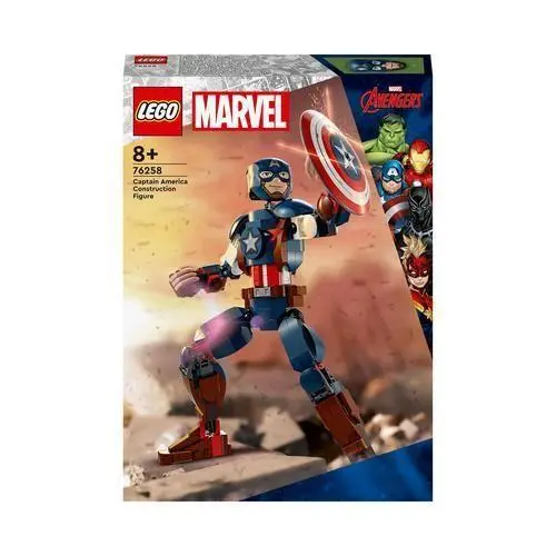 Figura de Construção do Capitão América (310 pcs) - Marvel - Lego