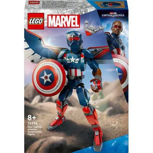 Lego - Marvel - Figura de Construção do Novo Capitão América (359 pcs)