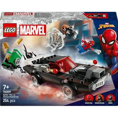 Spider-Man contra Muscle Car do Venom (254 pcs) - Marvel - Lego