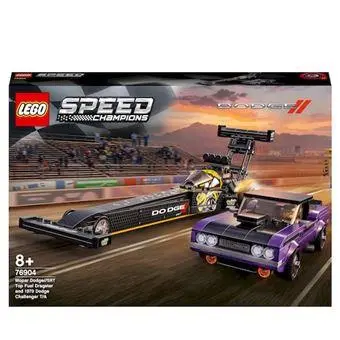 Mopar Dodge / SRT Top Fuel Dragster e 1970 Dodge Challenger (627 pcs) - Speed Champions - Lego