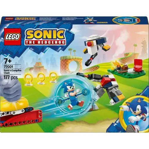 Confronto no Acampamento do Sonic (177 pcs) - Sonic The Hedgehog - Lego