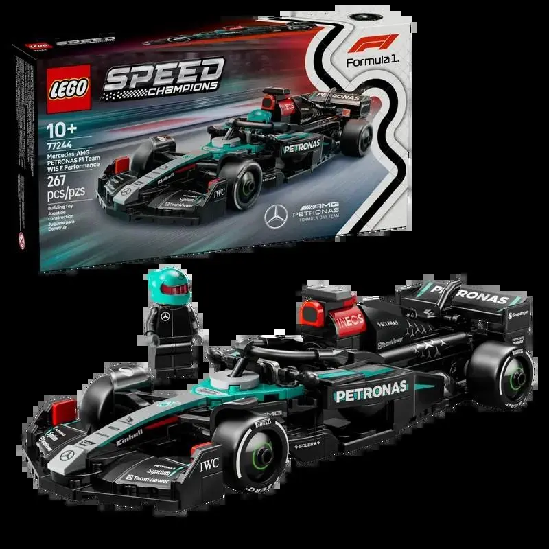Lego - Speed Champions - Carro de Corrida Mercedes-AMG F1® W15 (267 pcs)