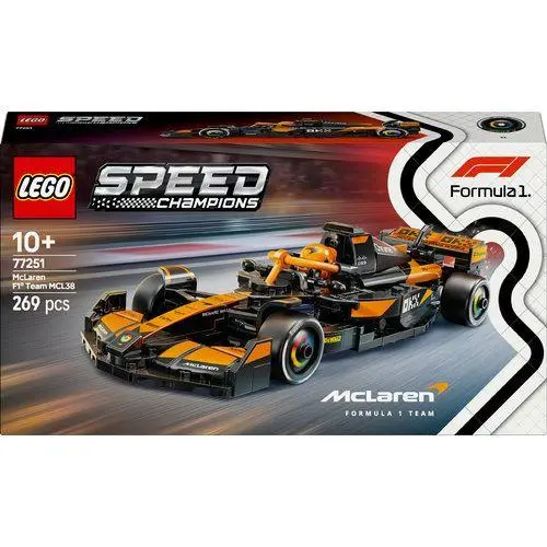 Lego - Speed Champions - Mclaren F1 Team "MCL38" (269 pcs)