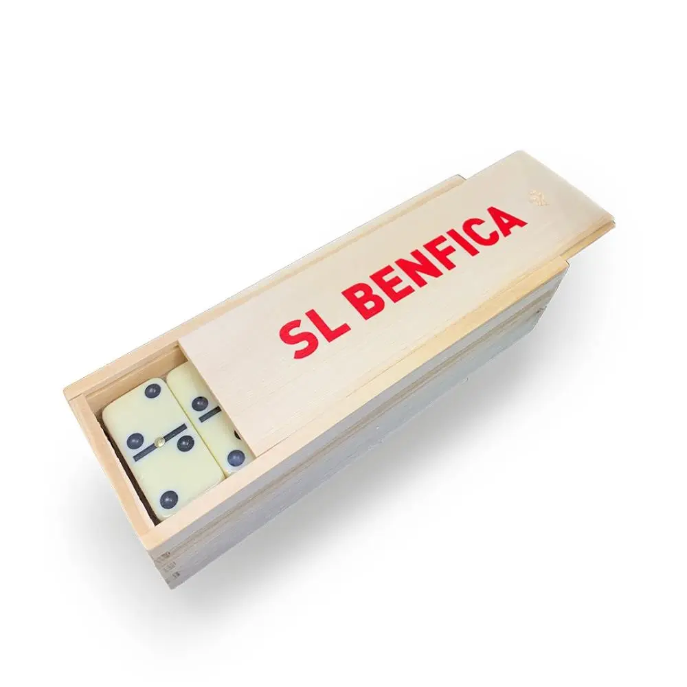 Dominó em Caixa de Madeira - SLB