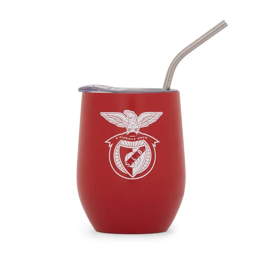 Copo Térmico "Tumbler" c/ Palhinha de Metal - SLB