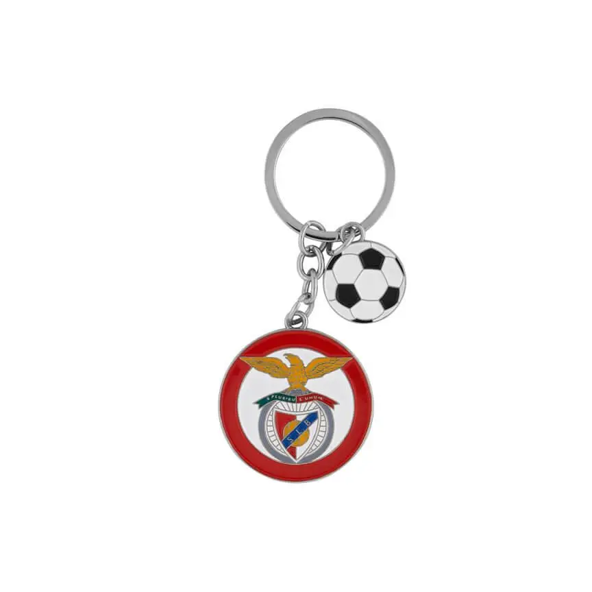 Porta-Chaves c/ Logo Redondo + Bola - SLB