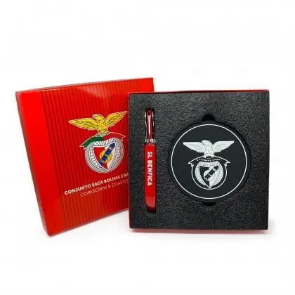 Conjunto Saca Rolhas e 4 Bases de Copos - SLB