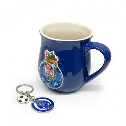 Conjunto de Caneca "Stone" + Porta Chaves - FCP