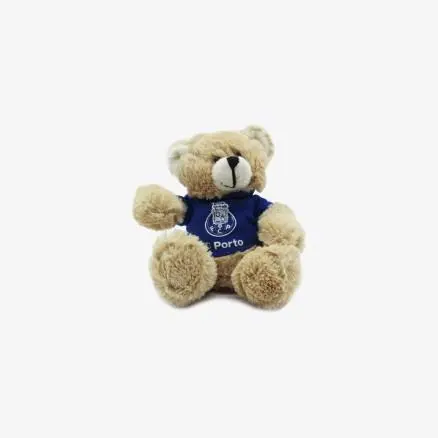 Peluche Urso Beige 10cm com T-Shirt FCP