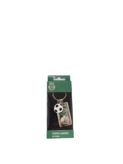 Porta-Chaves placa c/ bola relevo SCP - Sporting