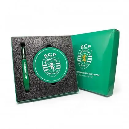 Conjunto Saca Rolhas e 4 Bases de Copos - SCP
