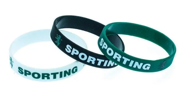 Pulseiras Sporting Clube de Portugal Silicone