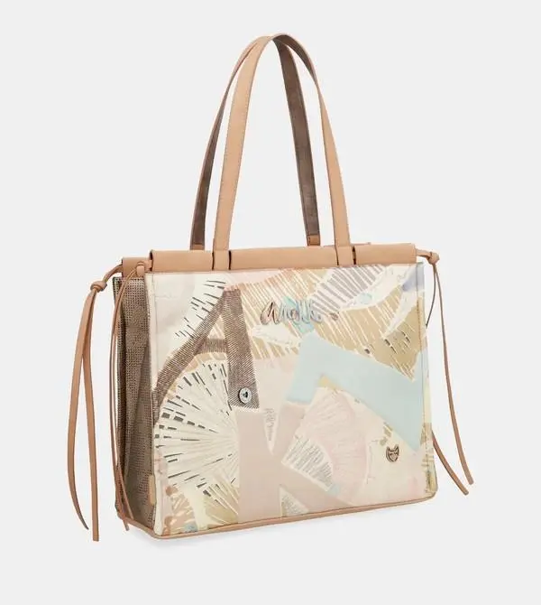 Bolsa Grande de Mão c/ Atilhos "Hollywood" - Anekke