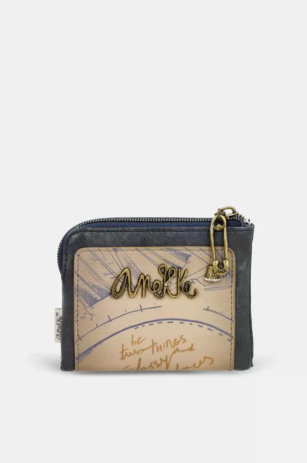 Anekke - Mademoiselle - Carteira Pequena com Mola
