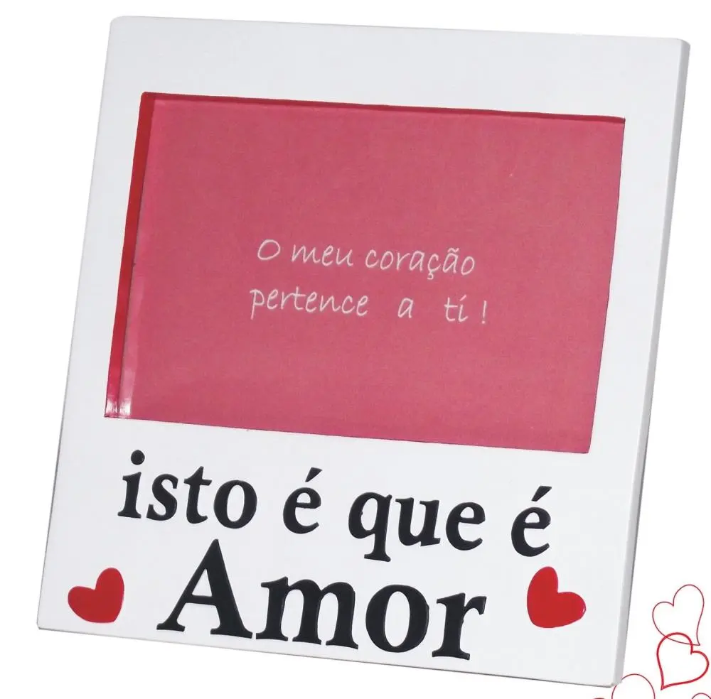 Moldura "Isto é que é Amor" Quadrada
