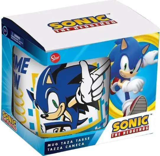 Caneca de Cerâmica "Game On" 325ml - Sonic