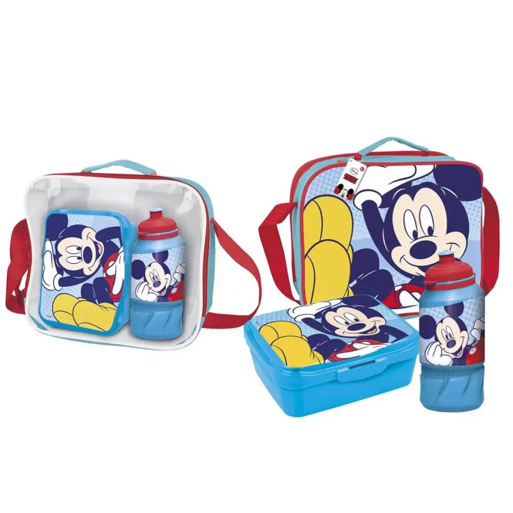 Lancheira Mickey c/ Cantil e Sandwicheira