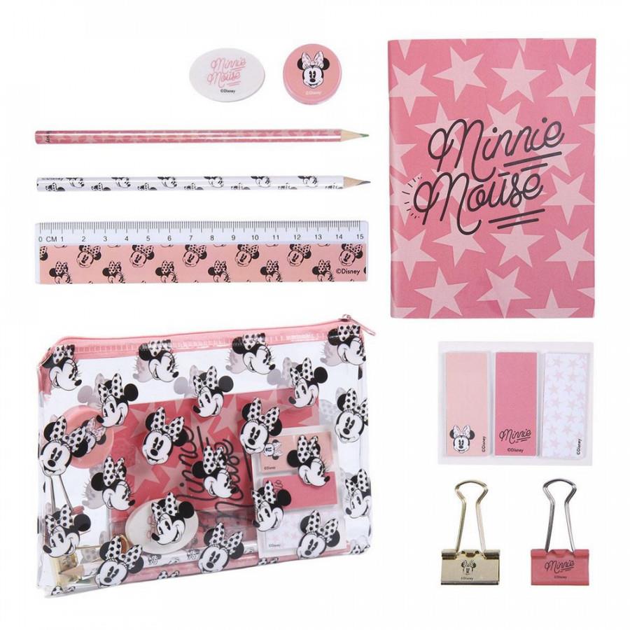 Conjunto de Estojo, Set de Papelaria "BTS21" - Minnie