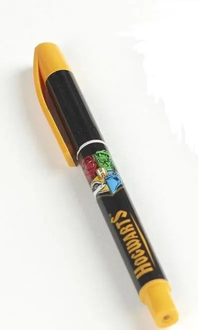 Esferográfica Desenhos Variados Cor Amarelo - Harry Potter