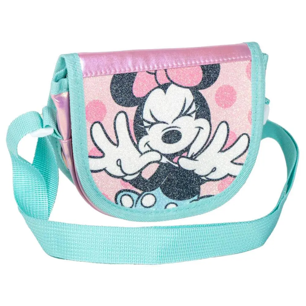 Bolsa Tiracolo Oval Brilhante - Minnie