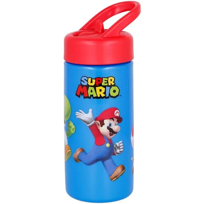 Cantil Super Mario c/ Palhinha Retrátil 410ml - Super Mario