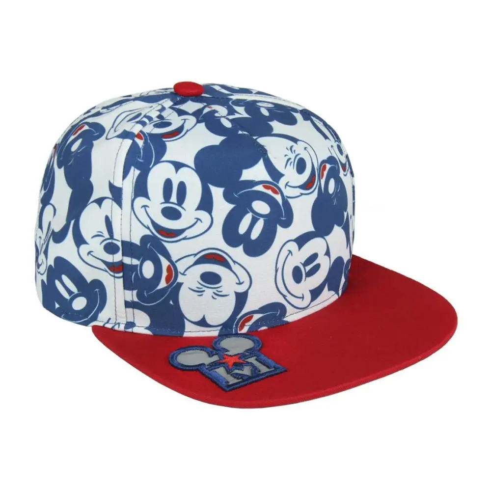 Boné CAP Mickey Branco Pala Vermelha