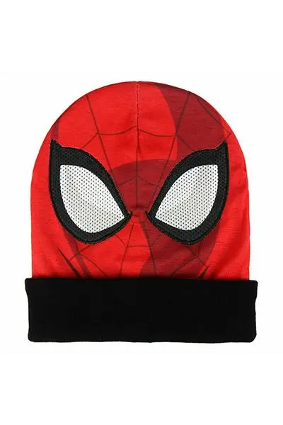 Gorro c/ Mascara Vermelho e Preto - Spiderman