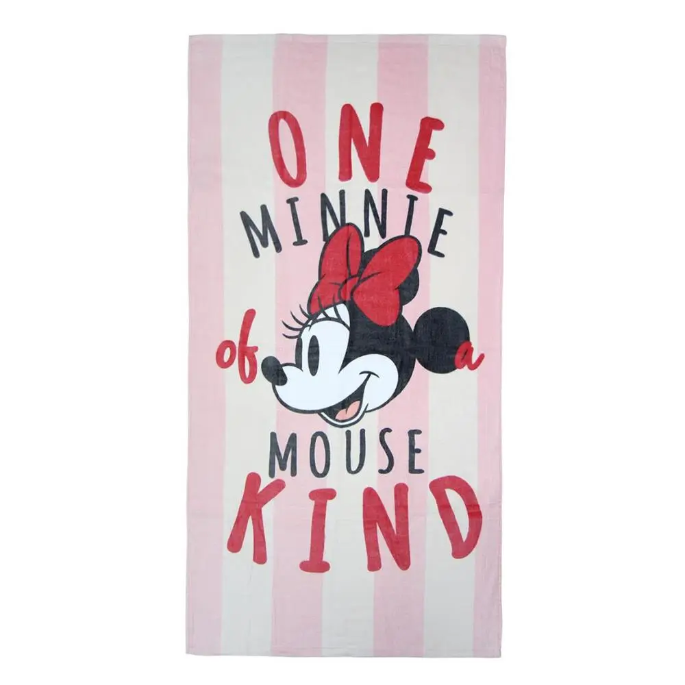 Toalha de Praia Rosa "Minnie of a Mouse" Minnie