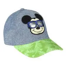 Boné Mickey c/ Óculos Jeans e Verde