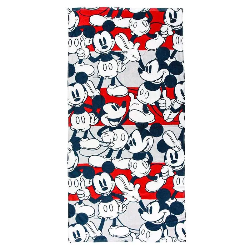 Toalha de Praia Mickey Às Riscas "Ver21"