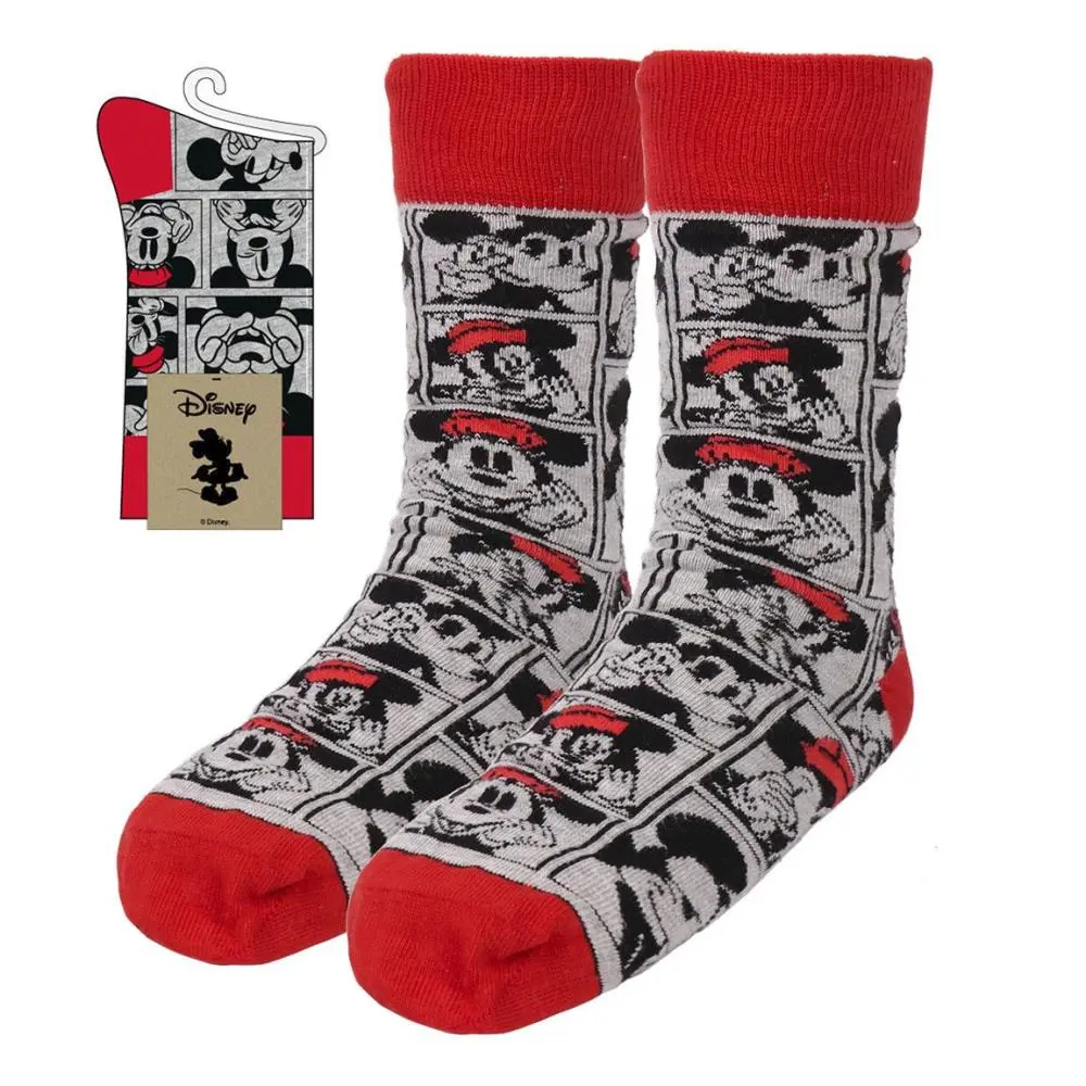 Meias Minnie Style em blister Cinzentas