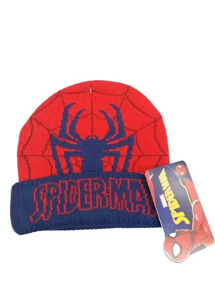 Gorro Spiderman Vermelho e Azul c/ Aranha - Spiderman