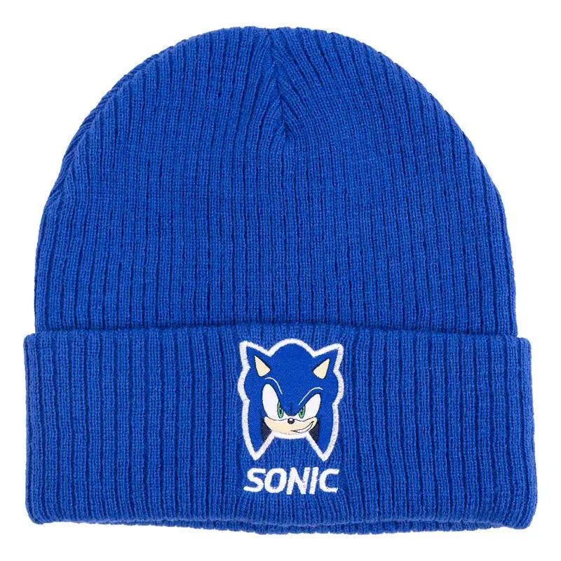 Gorro de Malha Azul Escuro (TU) - Sonic