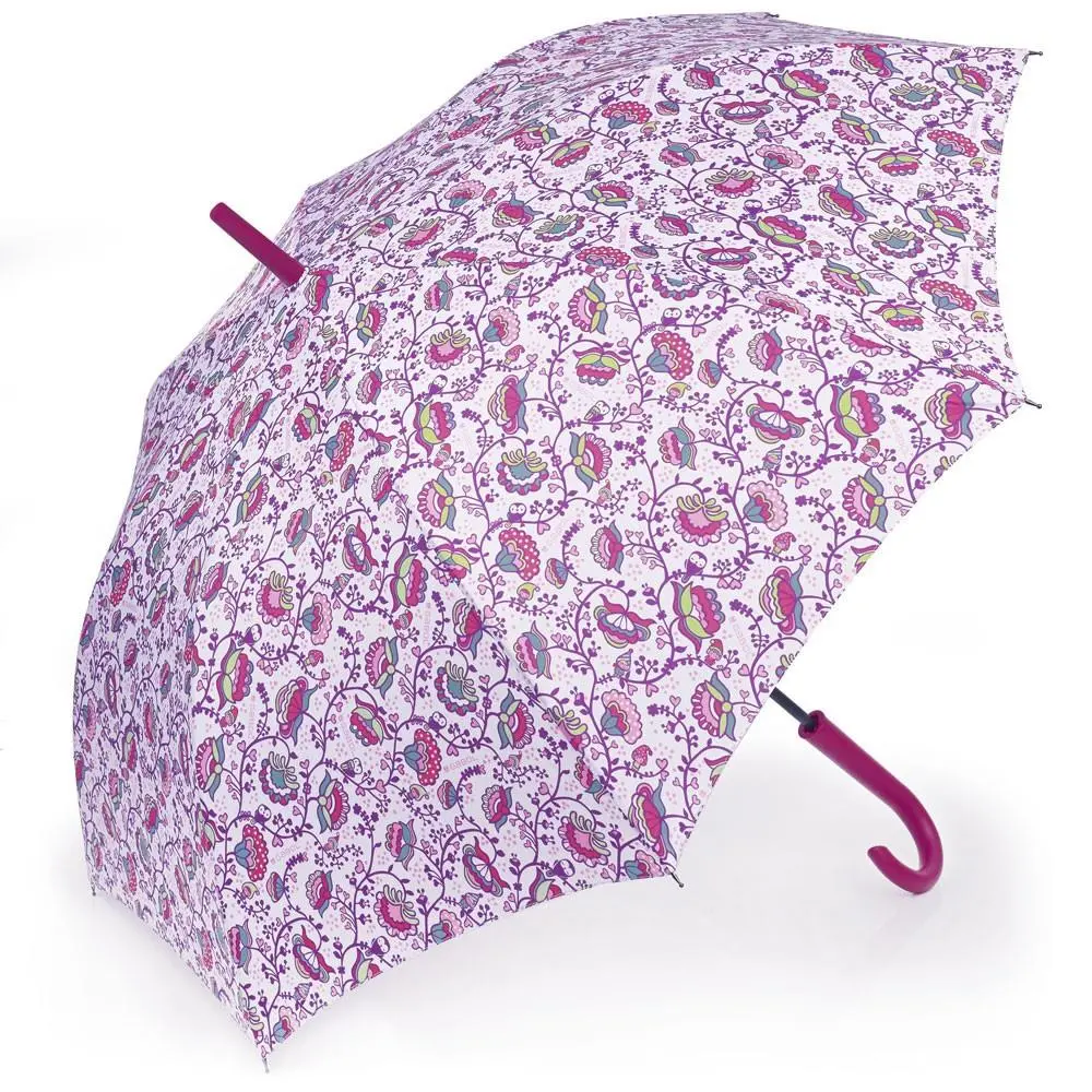 Guarda Chuva Automático Rosa Gabol
