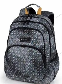 Mochila Escolar Gabol "Glass" 4 Fechos