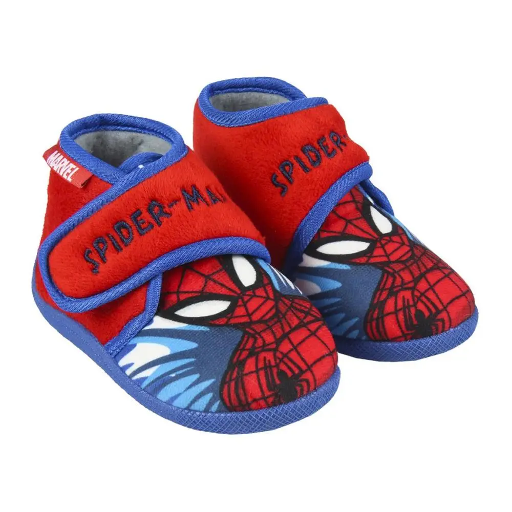 Pantufas Bota Spiderman Azuis c/ Velcro (23)