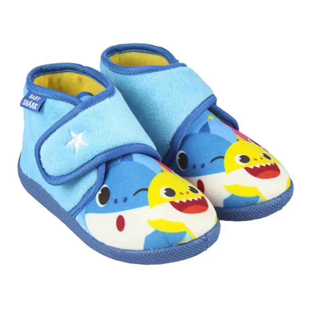 Pantufas Bota Baby Shark Azuis c/ Estrela (21/26)