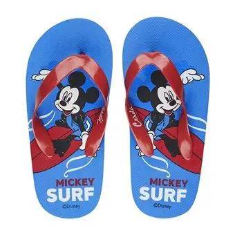 Chinelos de Praia Azuis Mickey "Surf" (26-27) - Mickey