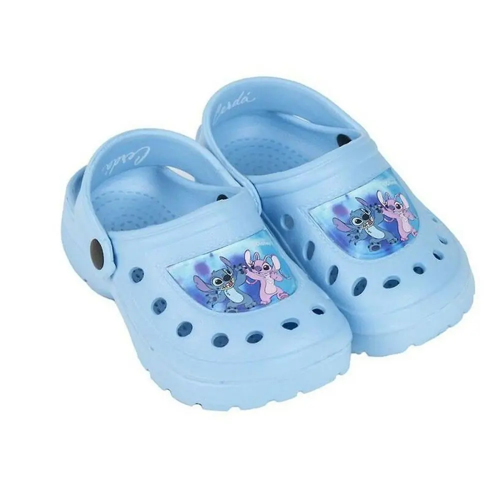 Chinelos Croc's Azul Claro (26-27) - Stitch