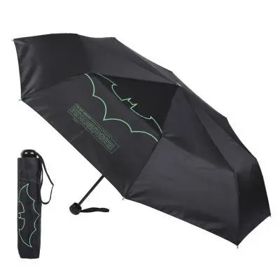 Guarda Chuva Preto C/ Verde Encolher 53cm - Batman