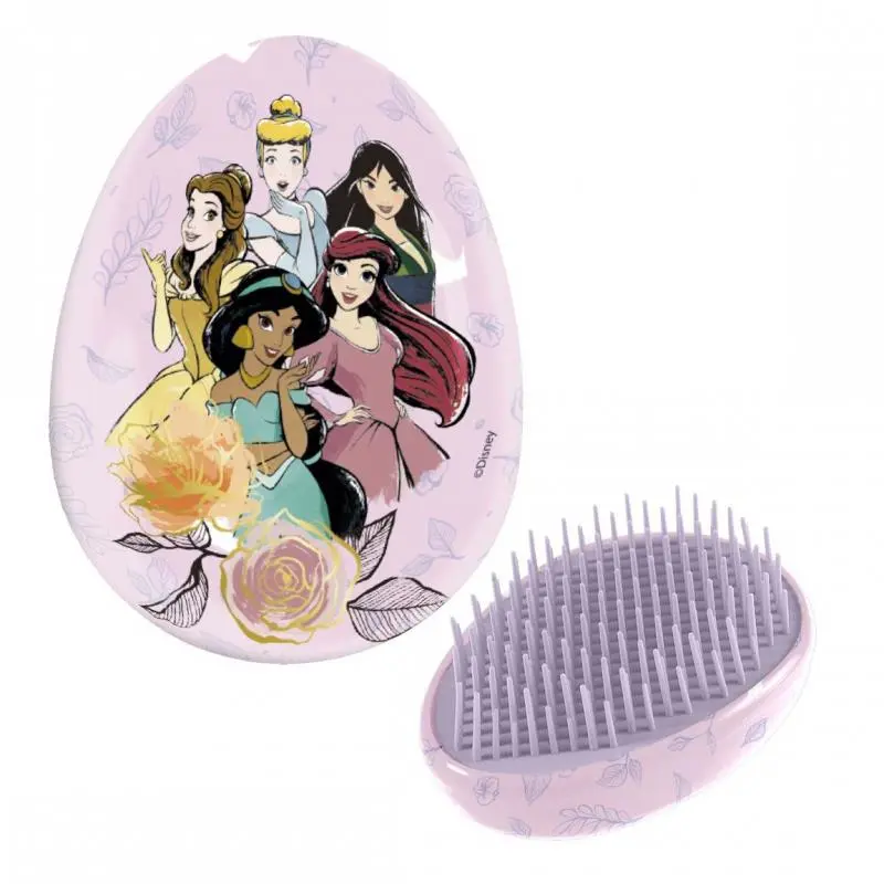 Escova de Cabelo Desembaraçante 5 Princesas - Princesas Disney