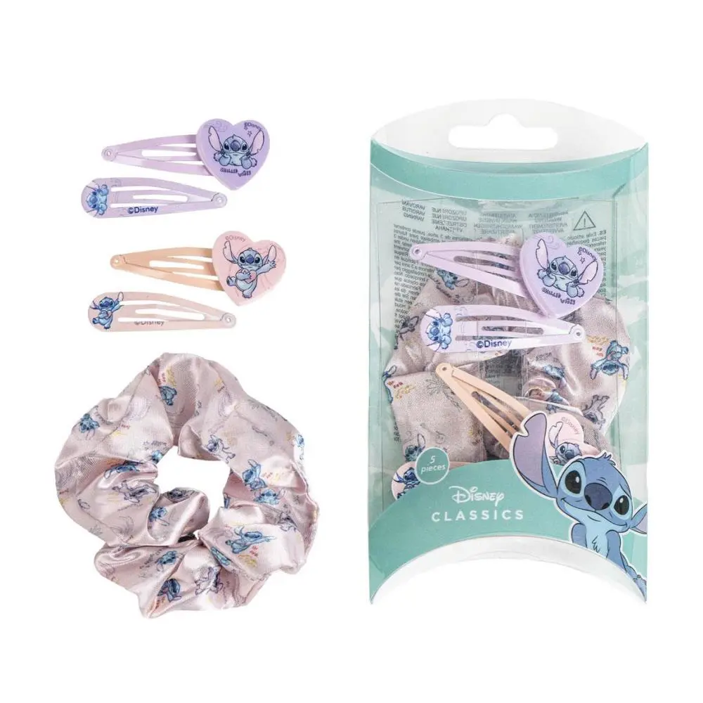 Acessórios de cabelo "TFI Beauty" Roxo e Rosa - Lilo & Stitch