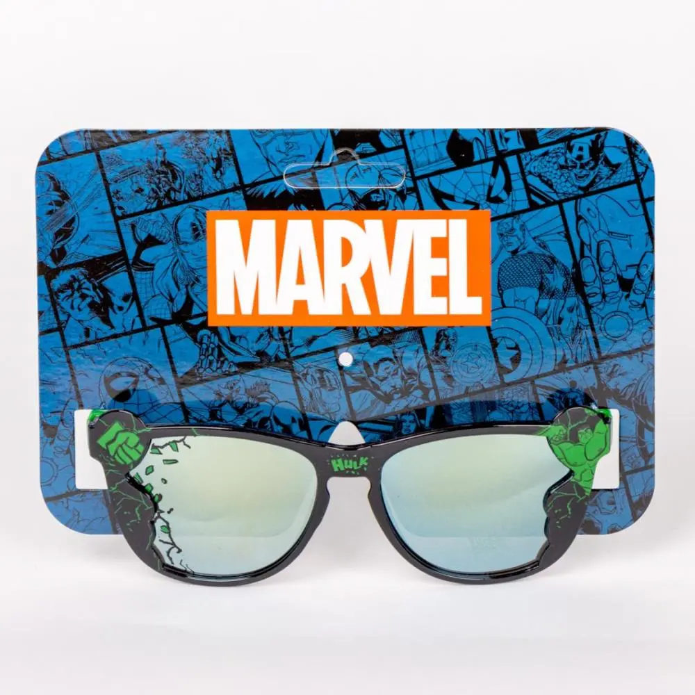 Óculos de Sol Pretos e Verdes Hulk - Avengers