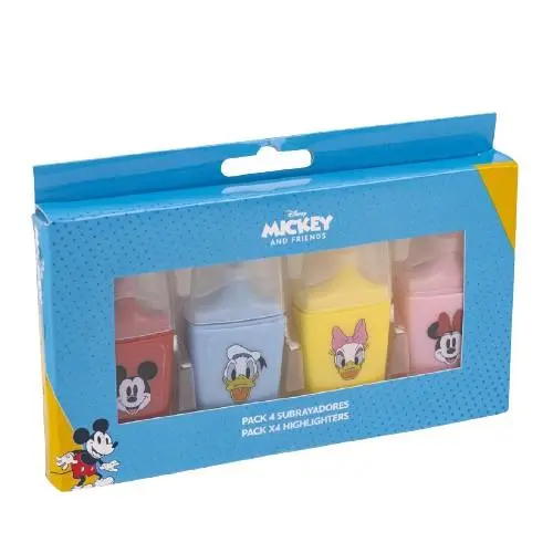 Conjunto de 4 Sublinhadores - Disney