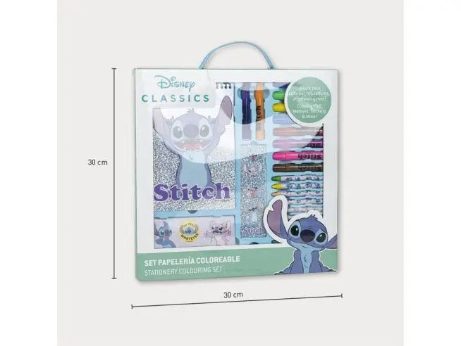 Conjunto de Colorir - Papelaria - Lilo & Stitch