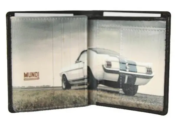Porta Cartões Mundi Pequeno “Mustang” Castanho