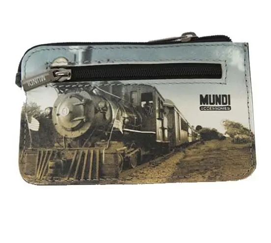 Porta Moedas Mundi “Comboio” Preto
